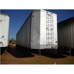 1993 PEERLESS 42CTSF LIVE BOTTOM TRAILER,