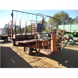 NEW HOLLAND 1047 HAY WAGON, S/N 13188