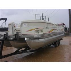 2006 ODYSSEY 725C TRI-TOON BOAT,