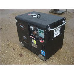TAHOE 7000 WATT GENERATOR, S/N 90631814, DIESEL ENG