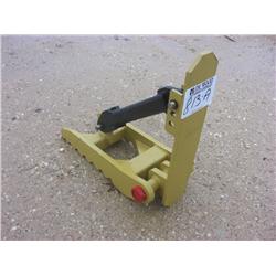 (UNUSED) EXCAVATOR THUMB, 12"X32", 2 TINES, FITS