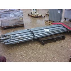 (1) LOT 10' SCAFOLD POLES