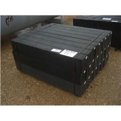 (1) LOT 4' RUBBER LANDSCAPE TIMBERS