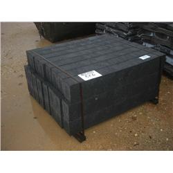 (1) LOT 4' RUBBER LANDSCAPE TIMBERS