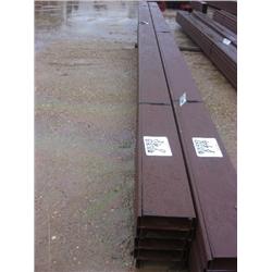 (1) LOT OF 10 8"X25' 14 GAGE C-PURLINS