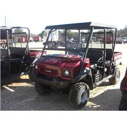 2011 KAWASAKI 4010 TRANS 4X4 MULE,