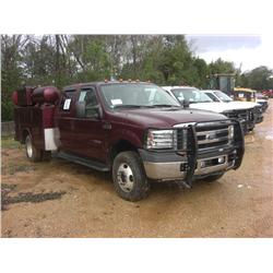 2005 FORD F350 S /A SERVICE TRUCK,