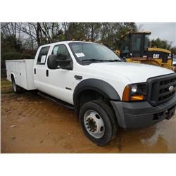2006 FORD F450 S/A SERVICE TRUCK,