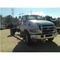 2007 FORD F650XL CAB & CHASSIS,
