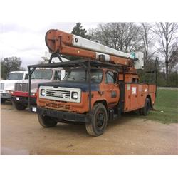 1984 CHEVROLET 7000 S/A BUCKET TRUCK,