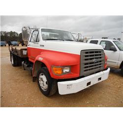 1995 FORD F SERIES S/A FLATBED,
