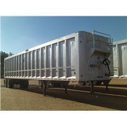 2000 EAST 48' LIVE BOTTOM TRAILER,