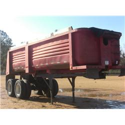 1997 CLEMENTS LW24 T/A DUMP TRAILER,
