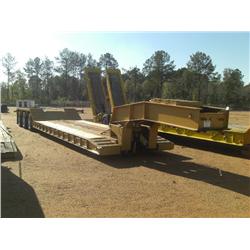 1986 EAGER BEAVER 50T TRI-AXLE DETACHABLE LOWBOY,