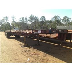 1982 GREAT DANE 48' FLATBED TRAILER,