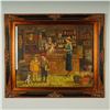Image 1 : Lee Dubin, Framed Color Lithograph on Paper, 1932 General Store, Signed