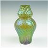 Image 1 : Iridescent Art Glass Vase in Sea Urchin Style