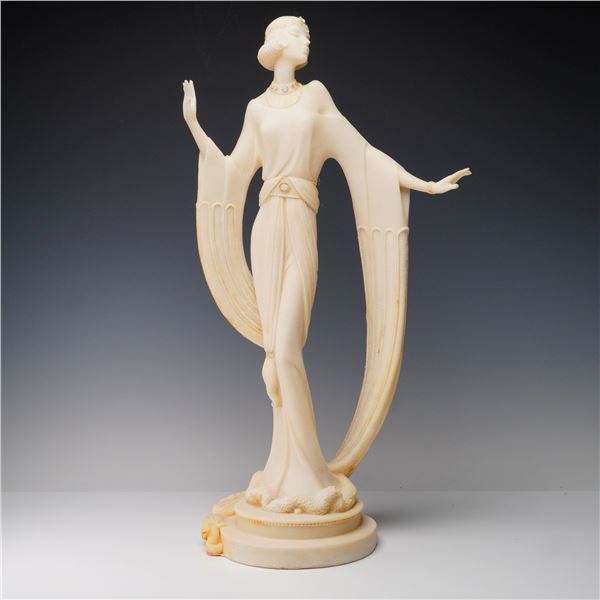 Art Deco Style Lady Sculpture