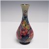 Image 1 : Moorcroft Pottery Bud Vase by Sally Tuffin, Finches