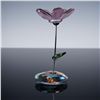 Image 1 : Swarovski Crystal Rocking Flower Figurine, Kay Rose