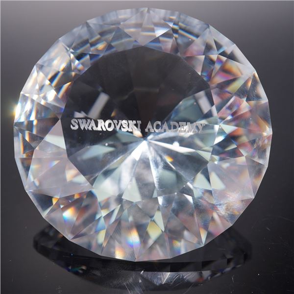 Swarovski Academy Crystal Chaton Paperweight