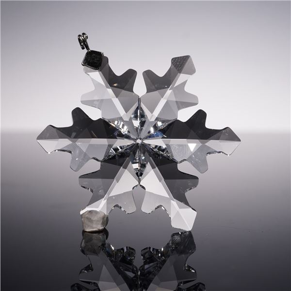 Swarovski Crystal 2012 Christmas Ornament Little Snowflake 1139969