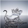 Image 1 : Swarovski Crystal Ornament, Classic Sleigh