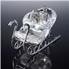 Image 3 : Swarovski Crystal Ornament, Classic Sleigh