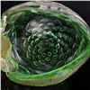 Image 4 : 3pc Murano-Style Art Glass Swan Salt Cellars