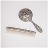 Image 1 : 2pc Baby Vanity Set Silver Pated with Teddy Bear Design