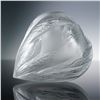 Image 2 : Lalique Crystal Encaged Clear Love Keepsake Box