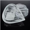Image 7 : Lalique Crystal Encaged Clear Love Keepsake Box