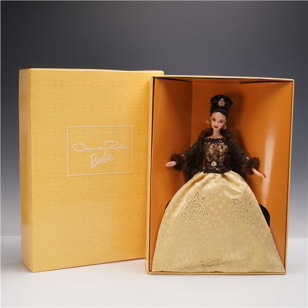 Oscar de la Renta Limited Edition Barbie Doll 20376 w/ Stand & COA