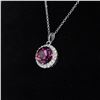Image 2 : 3pc Sterling Silver Swarovski Elements Necklace and Earrings Set
