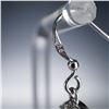 Image 8 : 3pc Sterling Silver Swarovski Elements Necklace and Earrings Set