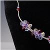 Image 2 : Crystal Bead Necklace and Bracelet Set, Elegant Matching Jewelry