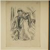 Image 2 : Andre Dignimont, Original Charcoal Drawing on Paper, Signed