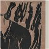 Image 3 : Tena Cottle, Original Woodcut on Paper, The Dress, Signed