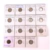 Image 1 : 15pc Roosevelt Dime Coins 1964D Lot Includes Silver