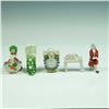 Image 1 : Porcelain Miniatures w/ Hull Canada Basket & Piano w/ Gentleman