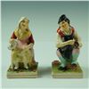 Image 1 : 2pc Antique Staffordshire Pottery Figures