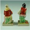 Image 2 : 2pc Antique Staffordshire Pottery Figures