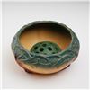 Image 1 : Art Pottery Bowl with Flower Frog
