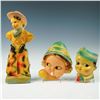 Image 1 : Vintage Mid-Century Chalkware Trio, Cowboy Figure Plus String Holders