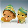 Image 3 : Vintage Mid-Century Chalkware Trio, Cowboy Figure Plus String Holders