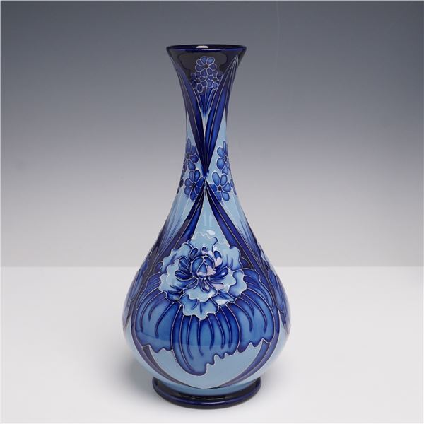 Moorcroft Pottery Vase by Rachel Bishop, Florian