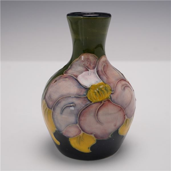 Moorcroft Pottery Mini Vase Hibiscus