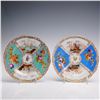 Image 2 : 12pc Meissen Plates and Bowls Factory Seconds Floral and Scenic Designs