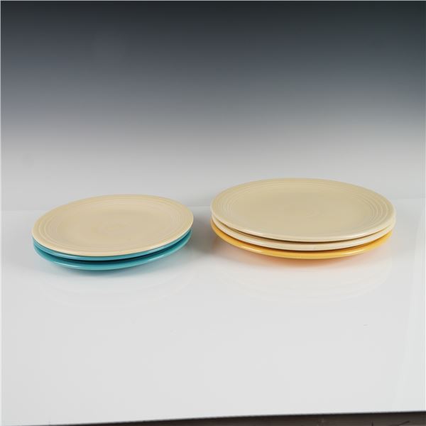 Set of Fiesta Ware Plates in Assorted Colors