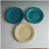 Image 2 : Set of Fiesta Ware Plates in Assorted Colors